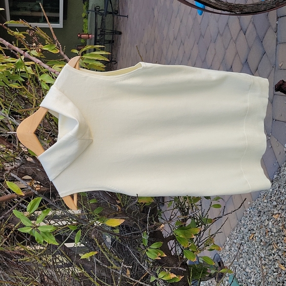 Merona Cream Sleeveless Turtleneck Ladies Sweater Size Large - Picture 6 of 6